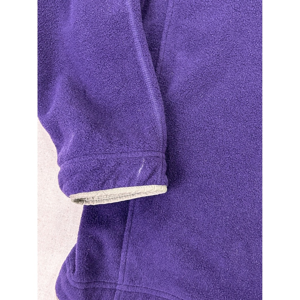 VINTAGE Patagonia Synchilla Heavy Fleece 1/4 Zip Pullover Purple USA - Picture 8 of 10